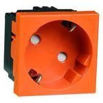 Hochköpper 00400311 D 6211.33 EMS SI WI orange socket SCHUKO