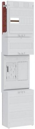 ABN eHZ 1Z 4p with terminal block 250x1050mm meter panel (Z17ED1400)