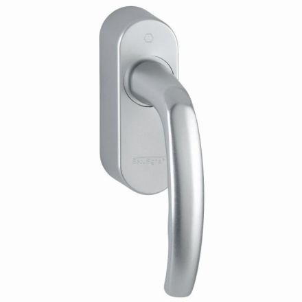 Somfy 1811715 SecuSignal Hoppe Atlanta silver aluminum steel window handle