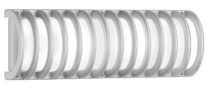 Spittler 002097 wall and ceiling light 2x40W IAA A60 symmetrical diffuser optics