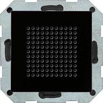 Gira 228205 loudspeaker flush-mounted radio System 55 black glass look