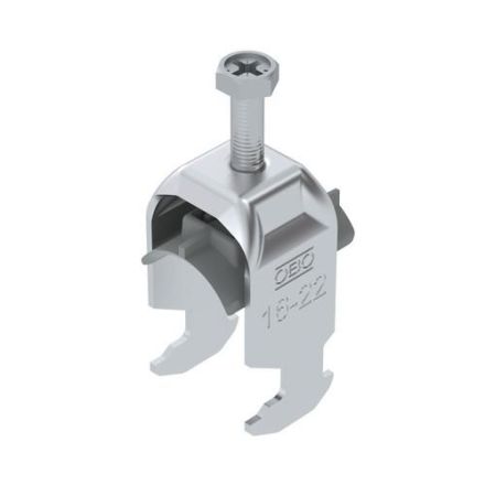 OBO Bettermann 1186416 2056 BS-H1-K-22 ALU 16-22mm aluminum clamp