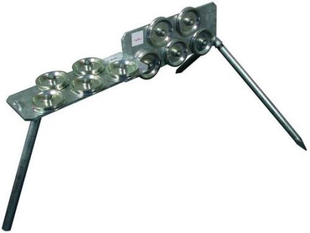 Dehn & Söhne 597003 Wire straightening device St/t/zn for Rd 7-10mm with 10 RL