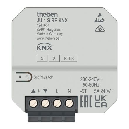 THEBEN JU 1 S KNX-RF blind actuator UP | 1x