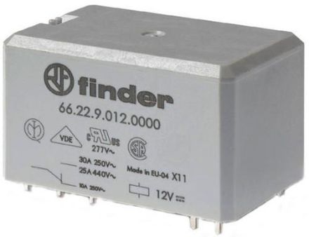 Finder 66.22.9.024.1300 Power PCB relay