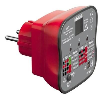 Benning 020053 SDT1 RCD test 30mA tripping socket tester