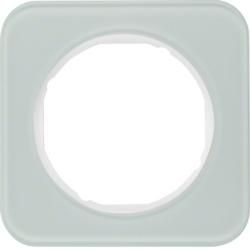 Berker 10112109 frame glass, polar white Berker R.1