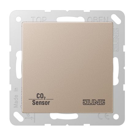 JUNG CO2A2178CH KNX CO2 sensor Series A | Standard | champagne