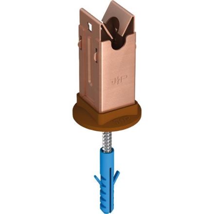 Pröpster 110 502 Niro-Clip Cu D:8mm TypeA Rosette LH:39.5 Snap holder