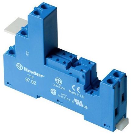Finder 97.02 relay socket
