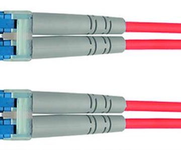 Telegärtner L00871A0008 G50/125 OM4 LC Duplex 2m black duplex patch cable