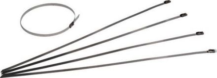 Kopp 328520134 46mmx300mm 10 pieces steel stainless steel cable ties