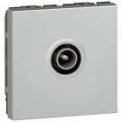 Legrand 079292 Mosaic TV-socket 9.52mm 2-mod.alu insert
