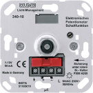 Jung 240-10 rotary control unit 1-10 V, switching function