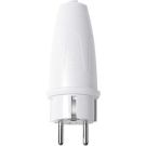 MERTEN 125462 PVC plug SCHUKO white