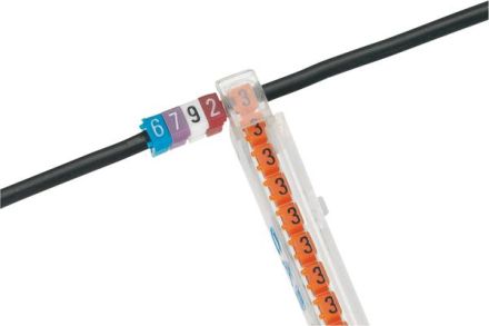 Legrand 038103 Nameplate CAB3/0 -3- , (orange)