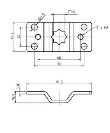 Rademacher 94401605 drive bearing VK 4016-05