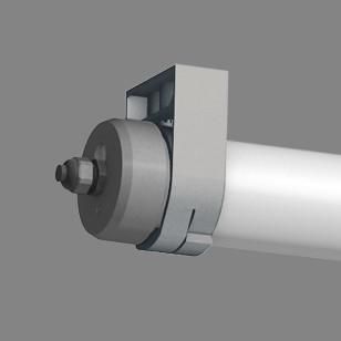 Norka 7766803421 LUGANO m1500 5240lm PMMA opal 840 LED tubular luminaire