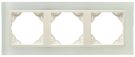 EFAPEL TRIPLE FRAME CRISTAL/PEARL