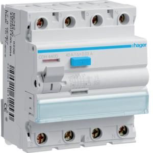Hager CDH440D residual current device