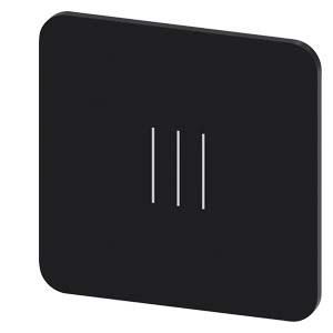 Siemens 3SU1900-0AF16-0QD0 label plate 22x22 III