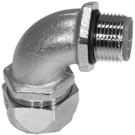 Flexa 10607000032 EW 90-M 1 inch M32x1.5 steel galvanized metal screw connection