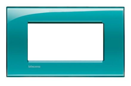 Bticino LNA4804VD Light frame 4-module, (green)