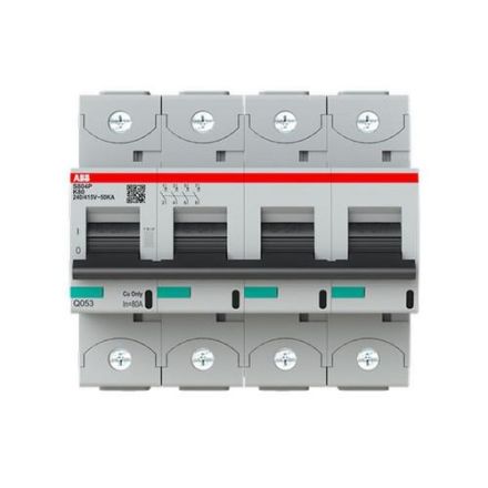 ABB Stotz-Kontakt 2CCG001259R0001 S804P-K80 80A K-Char.4P heavy-duty circuit breaker