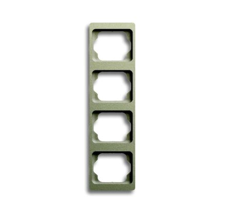 Busch-Jaeger 1734 KA-260 cover frame, 4-way frame palladium