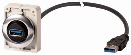 Eaton M30C-FUSB-150 USB 3.0 1.5 m front mounting socket, 187085