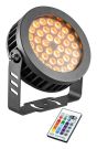 EVN LF65361599 36W RGB IP65 100-265V anthracite 0.5m Zul LED spotlight