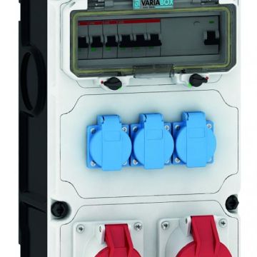 Bals 89091 Variabox L IP44 housing: high-quality socket combination