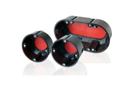 F-TRONIC BS117 fire protection box deep 54mm, D=74mm