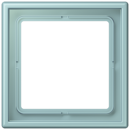 Jung LC981214 frame, 1-way, LS 990, cerulean light ( LC32033 )