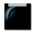 Busch-Jaeger 1781-775 central plate, with operating button and glow lamp, matt black