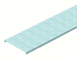 OBO Bettermann DRLU/150 DD unperforated cover, 6052647