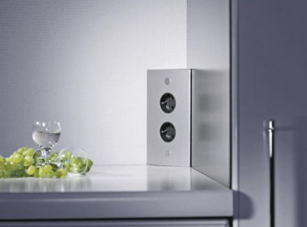 Thebo ST200.ED socket type ST3007/200/2 stainless steel, stainless steel colour