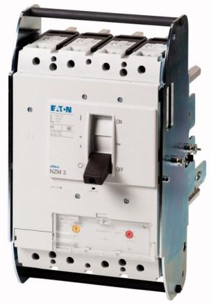 Eaton NZMC3-4-A500/320-AVE circuit breaker, 4p, 500A, 230A in 4th pole, withdrawable unit, 113521