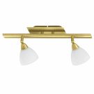 HUFNAGEL 433221 surface-mounted luminaire 2x60W HV ms mt G9 IP20 Gl_sat