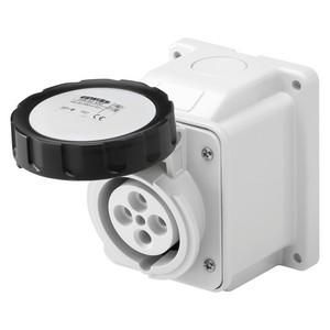 Gewiss GW62443 IEC 10° 500V 32A 7h 4P IP67 wall socket