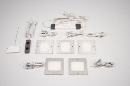 Victory PL-S5.ED Planar small set of 5 aluminum, aluminum/aluminum colors