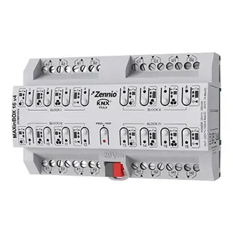 ZENNIO ZIOMB8V4 KNX universal actuator MAXinBOX 16 A | 8-fold, secure