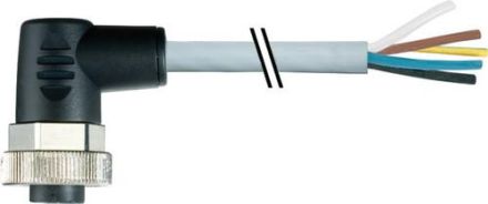 Murrelektronik 7000-78051-9611000 and 90° PUR 5x1.5 gr UL/CSA+drag chain 10m round connector