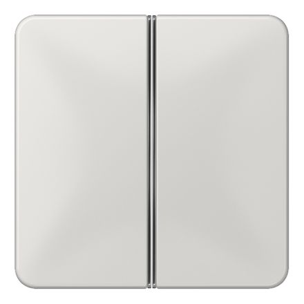 JUNG CD402TSALG button set F40 series CD | 2-way | light grey
