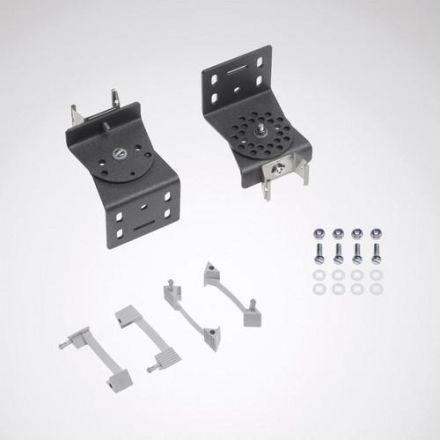 Trilux 8118200 Tugra ZBWM swivel 2 pieces grey mounting bracket set