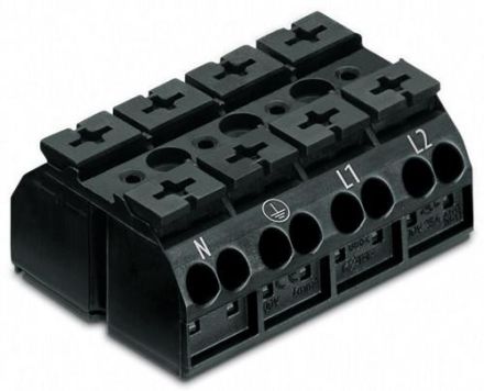 Wago 862-8534 terminal block 0.5-4qmm series 862 32A 4p