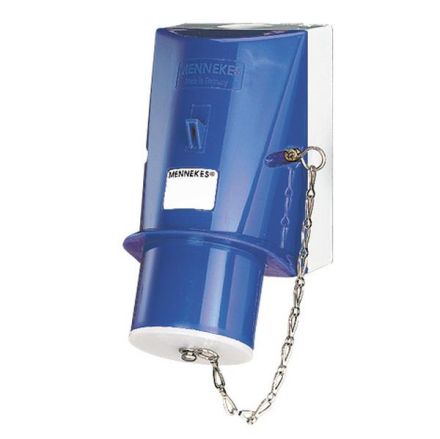 Mennekes 21184 16A 3-pole 6h 230V IP44 wall plug