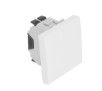 EFAPEL SINGLE POLE SWITCH - 2 MOD ALUMINIUM