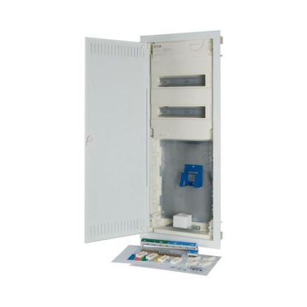 Eaton 302433 Hollow-wall small distribution board Hybrid 5-r.24TE sheet steel door flat