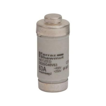Mersen 01701.063000 1701.063 D02 63A ~400V/-250V gG NEOZED fuse link